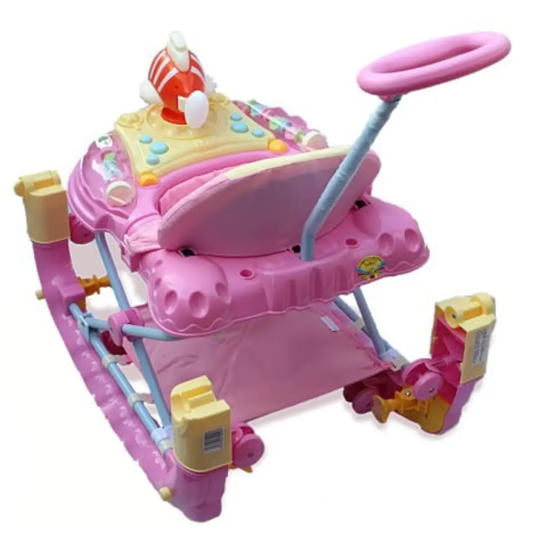 🪑 BLB Walker 6220 🎨 কালার: ব্লু + পিংক 🎵 মিউজিকসহ 🧸 খেলনাসহ